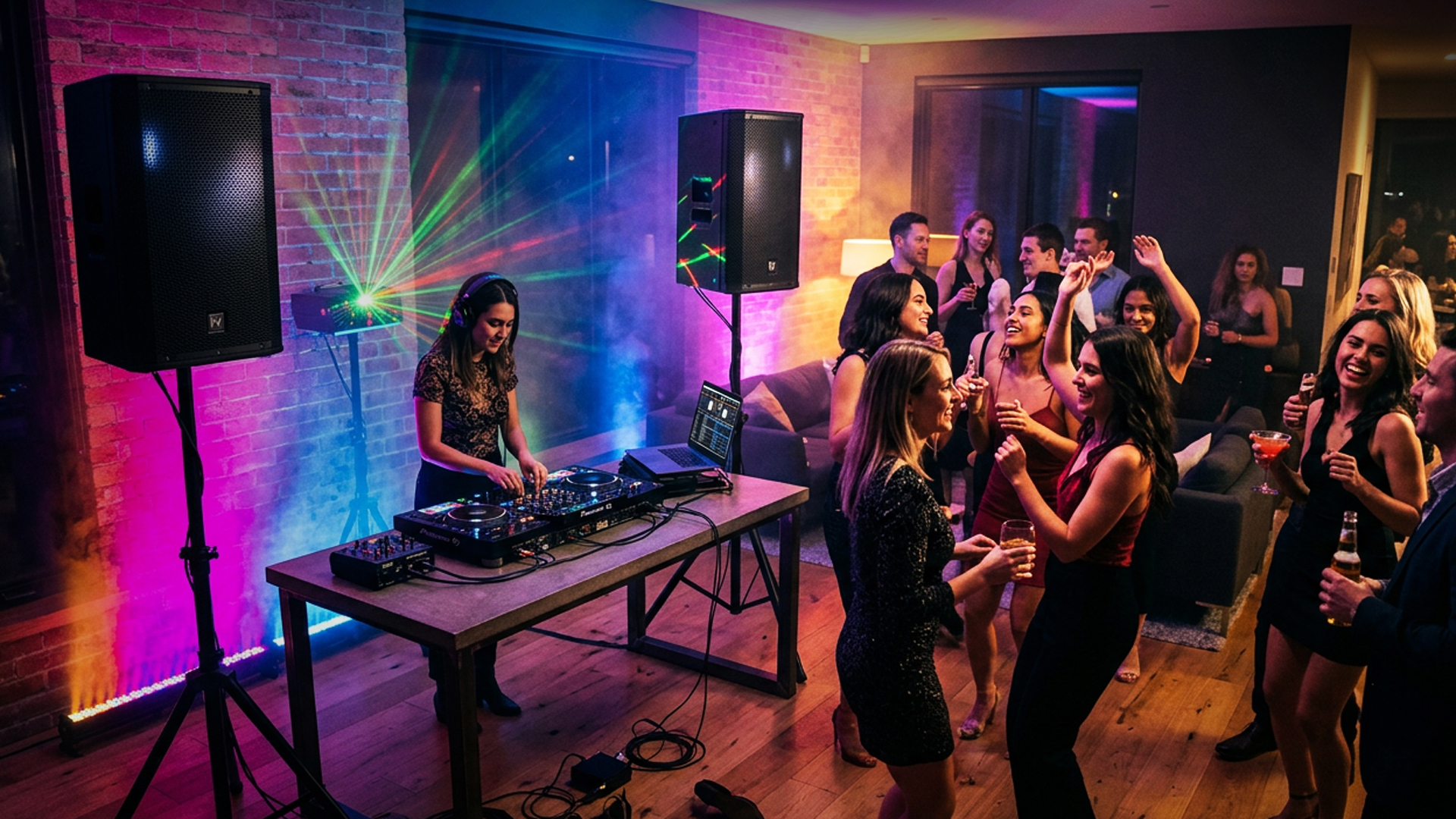 DJ Set Up